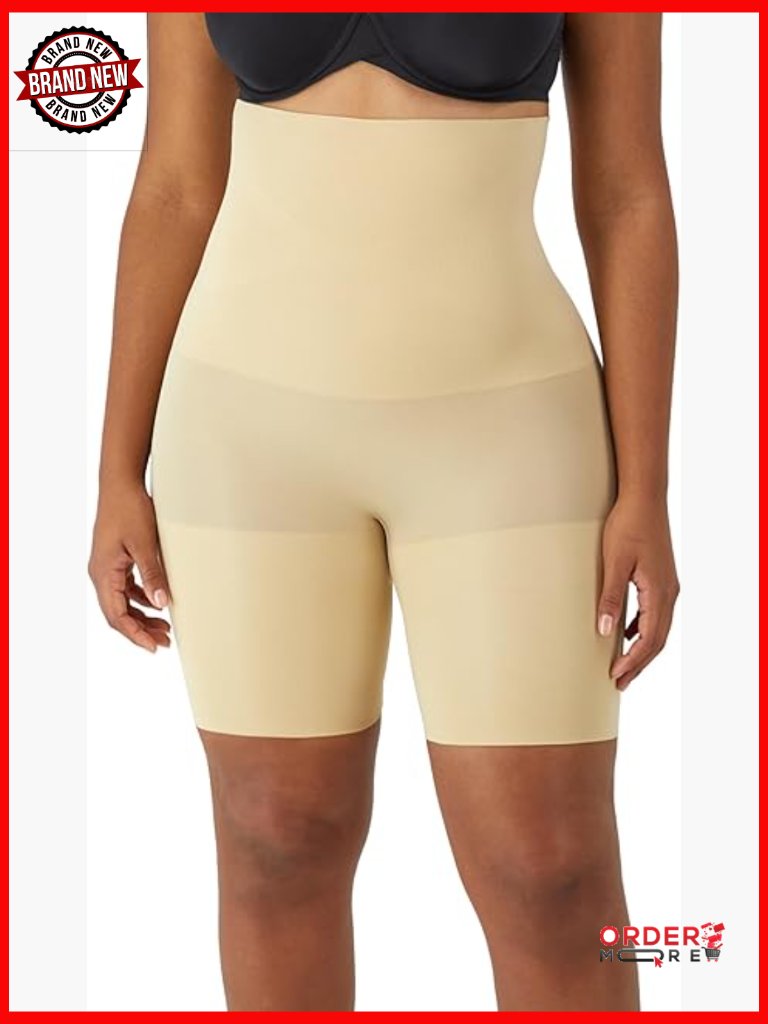 High-Waist Thigh Slimmer Shapewear Firm Control Seamless Short